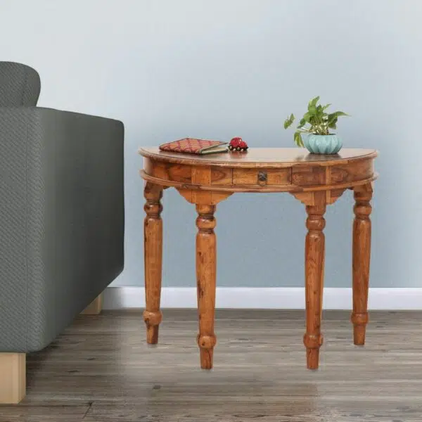 Garnki Color Wooden Console | Living Room Furniture | Soni Art