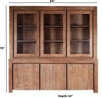 Martin Solid Wood Buffet Unit - Image 2