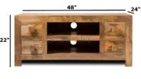 Sanfins Mango Wood TV  Console - Image 2
