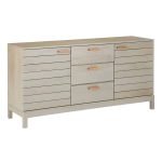 Hamlin Mango Wood Gray Sideboard | Wooden Sideboards by Soni Art | Sideboards & Cabinets | Mango Wood Furniture