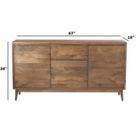 Ebren Mango Wooden Sideboard - Image 4