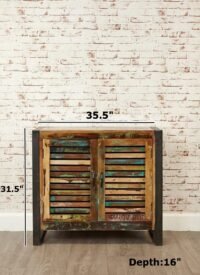 Nevada Reclaimed Wood Sideboard 36 Inch - Image 3