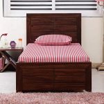 Avon Wooden Single Storage Bed | Buy Wooden Single Beds Online | Buy Sheesham Wood Furniture Online | Buy Wooden Bedroom Furniture Online | Soni Art