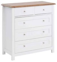 Almosa Solid Wood Chest of Drawers 75x41x96cm - Image 5