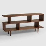 Buy Valleta Solid Mango Wood Bookshelf | Buy Solid Wood Bookshelfs Online | Soni Art