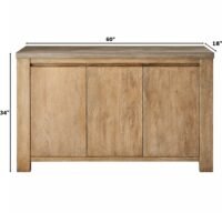Burnley Solid Wood Buffet Unit - Image 3