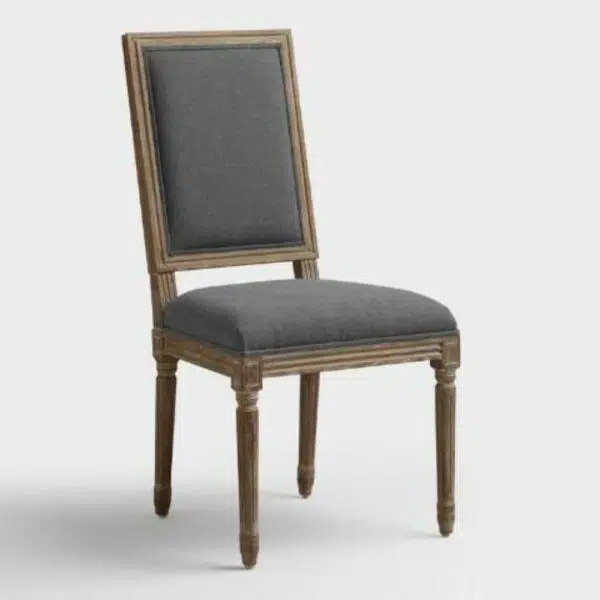 Izvara Mango Wood Antique Dining Chair | Wooden Dining Chair Online | Upholstered Wooden Dining Chair Online | Solid Wood Chair Online | Mango Wood Dining Chair Online | Soni Art