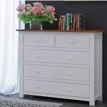 Almosa Solid Wood Chest of Drawers | Wooden Chest of Drawers | Soni Art