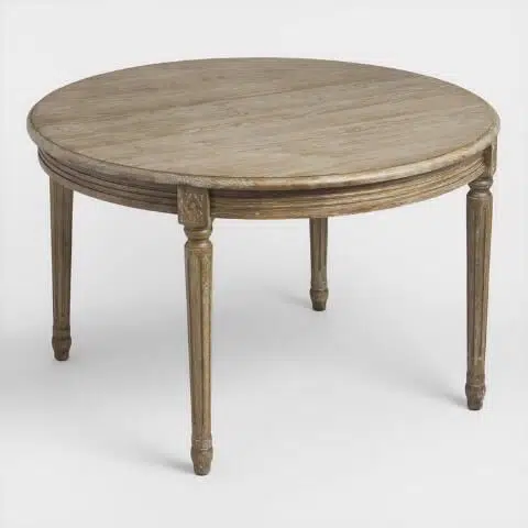Poradz Wooden Dining Table | Round Dining Table Set | Wooden Dining Room Furniture | Soni Art