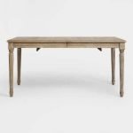 Bella Dining Table in Distressed Light Gray | Wooden Dining Room Furniture At Best Rates Online in India | 4 Seater Dining Tables in India | Soni Art