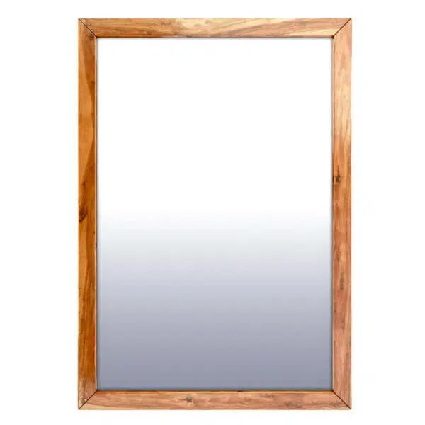 Alvena Sheesham Wood Mirror Frame 30x1x43" | Buy Wooden Mirror Frame Online in India | Sheesham Wood Furniture | Soni Art