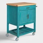 Grytan Mango Wood Buffet Trolley Cabinet | Kitchen Trolley Cabinet | Mango Wood Furniture Online in India | Soni Art