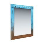 Attica Distressed Finished Wooden Mirror Frame 20x2x36" | Buy Wooden Mirror Frame Online | Rectangular Mirror Frame Online | Distressed Finish Furniture | Soni Art