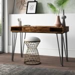 Rafal Solid Mango Wood Work Study Desk Table 45x26x30 Inch | Wooden Study Desk with Drawers | Mango Wood Study Table | Study Room Furniture | Mango Wood Furniture Online | Soni Art
