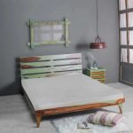 Antela Sheesham Wood Bed | Buy Wooden Bed Online | Buy Wooden King Size Bed | Buy Solid Wood Double Bed online | Soni Art