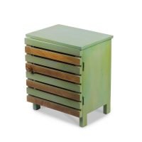 Cambra Solid Wood Rustic Bedside Table Nightstand - Image 5