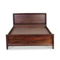 Varzea Sheesham Wood Bed - Image 3