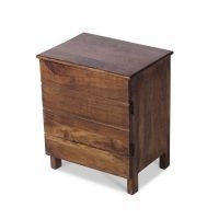 Azul Solid Wood Bedside Table Nightstand 16x15x18" - Image 2