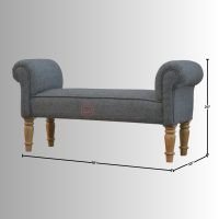 Sinora Solid Wood Diwan - Image 4