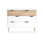 Charls Solid Wood Wooden Chest of Drawers