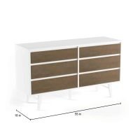 Novo Wooden Chest of Drawers - Image 2