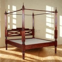 Elm Classic Indian Poster Kanoppy Bed