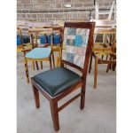 Klin Accent Sheesham Wood Chair Set of 2 | Buy Wooden Dining Chairs Online | Brown Wooden Chairs | Soni Art | Sheesham Wood Furniture