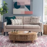 Imperial Wooden Carved Coffee Table 42 inches | Beautiful Wooden Table for Living Room | Wooden Furniture For Living Room Online | Soni Art