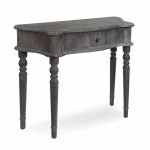 Novy Mango Wooden Gray Distress Finish Console | Stylish Storage Solution | Wooden Console | Soni Art