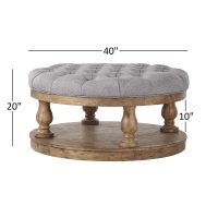 Pardo Contemporary Cushion Center Table - Image 4