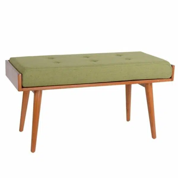 Salern Modern Bench with Comfy Foam Seat | Wooden Bench | Solid Wood Bench | Seating Furniture Online | Soni Art