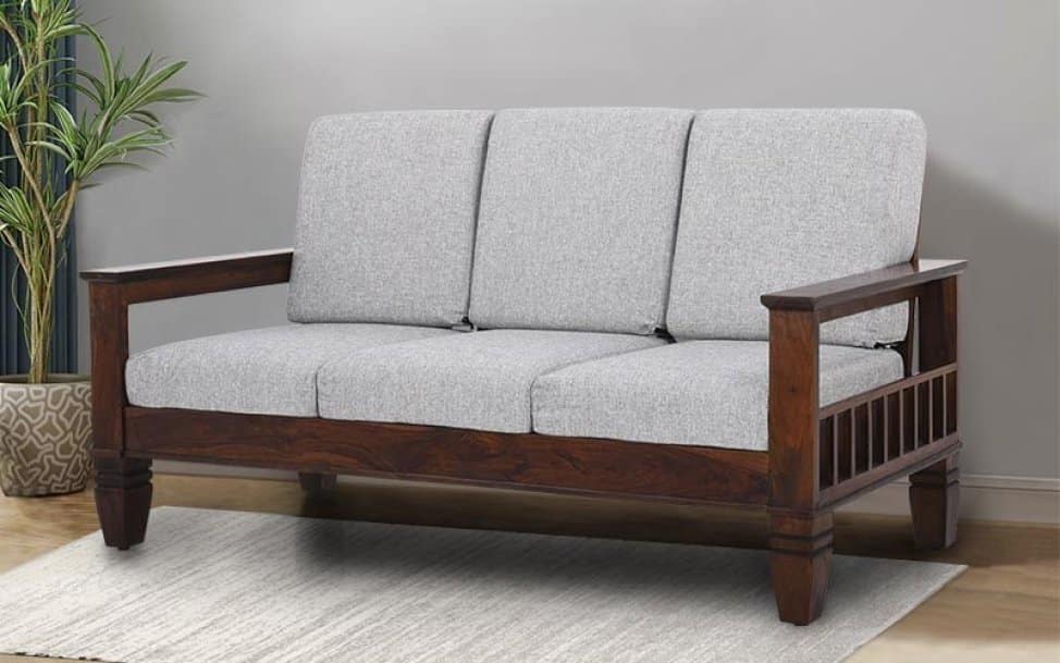 ROYIND royaloak archer sofa 3s grey lifestyle17 | Soni Art