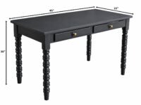 Vivian Solid Wood Study Table 45" - Image 3