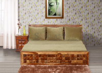 Delvik Sheesham Wood Sofa Cum Bed