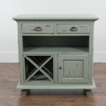 Sharyn Bar Wine Cabinet in Chippy Finish 34x15x34" Inch | Wooden Bar Wine Unit | Liquor Cabinet | Wooden Bar Unit | Soni Art