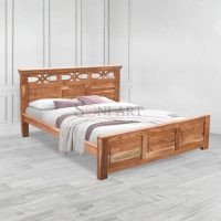 Crystal Solid Wood Bed