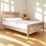 Dafni Solid Wood Bed