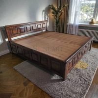 Dakota Sheesham Wood King Size Box Bed