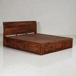 Dilla Sheesham Wood Bed