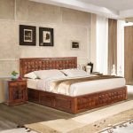 Diamond Provincial Sheesham Solid Wood Bed