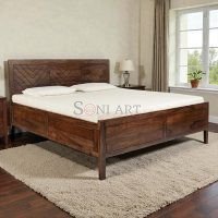 Novenna Wooden King Size Storage Bed