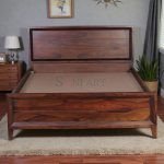 Varzea Sheesham Wood Bed