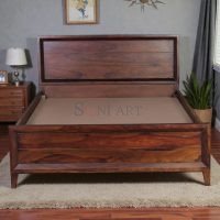 Varzea Sheesham Wood Bed