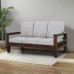 Rajasthani Sheesham Wood Sofa Set with Cushion