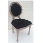 Lauci Wood Cushion Chair | Buy Wooden Upholstered Chair Online | Wooden Dining Chair | Solid Wood Chair | Mango Wood Furniture Online | Soni Art