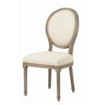 Bella Oval Back Wooden Chair | Dining Room Chair in Solid Wood | Cushion Back Chair | Soni Art