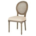 Bella Oval Canning Back wooden chair | Buy Wooden Dining Chair Online | Sheesham Wood Dining Chairs | Contemporary Chairs | Chairs for Living Room | Soni Art
