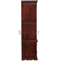 Cardona Solid Sheesham Wood Wardrobe - Image 8