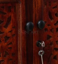 Cardona Solid Sheesham Wood Wardrobe - Image 10