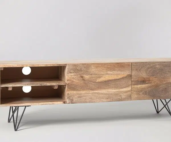 Agra Wooden TV Console | Wooden TV Unit | Wooden Entertainment Unit | Wooden Console Table | Soni Art